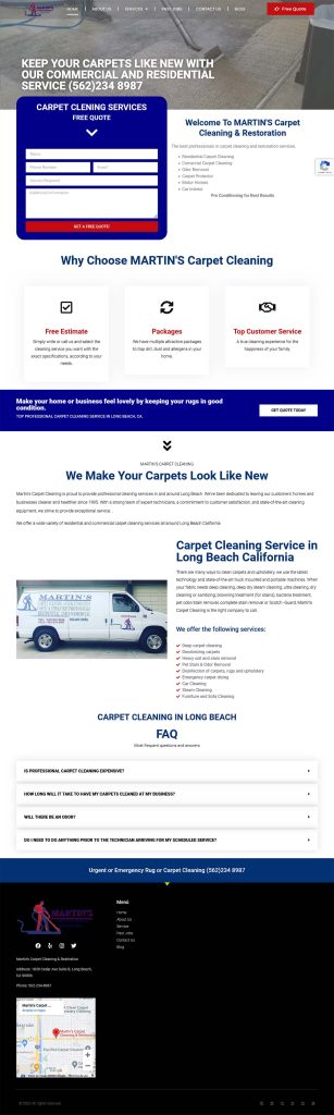 Martin's Carpet Cleaning